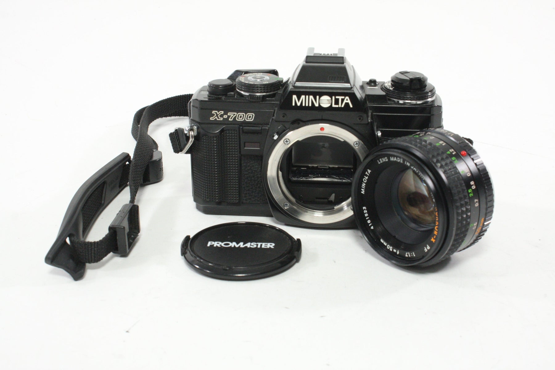 Minolta X-700 35mm SLR Camera with Rokkor-X 50mm f/1.7 PF Lens