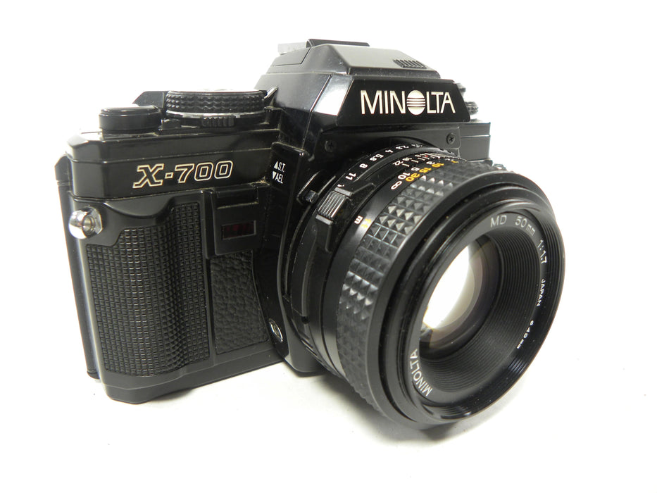 Minolta X-700 35mm SLR w/MD 50mm f1.7