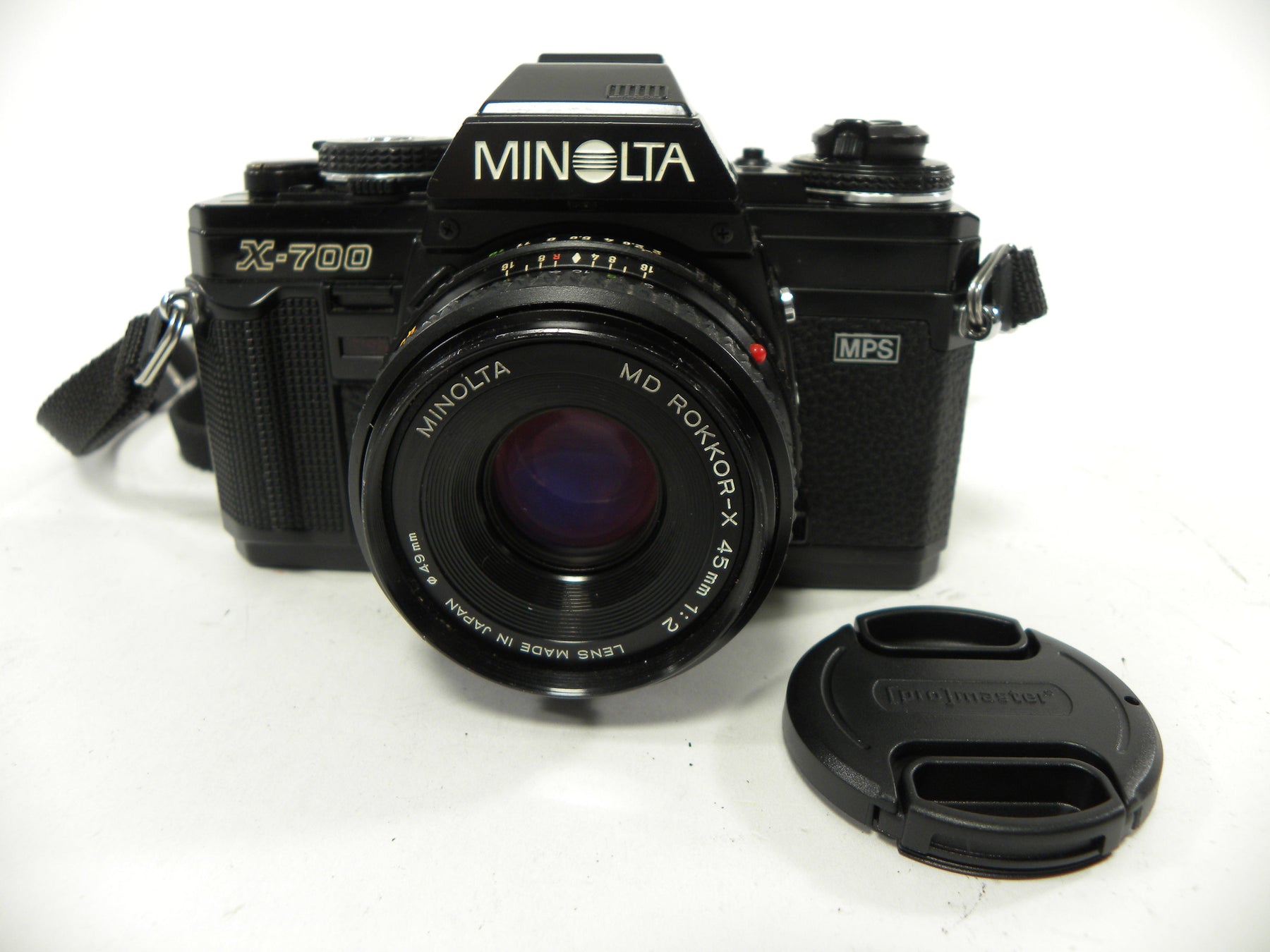Minolta X-700 35mm SLR w/MD Rokkor-X 45mm f2