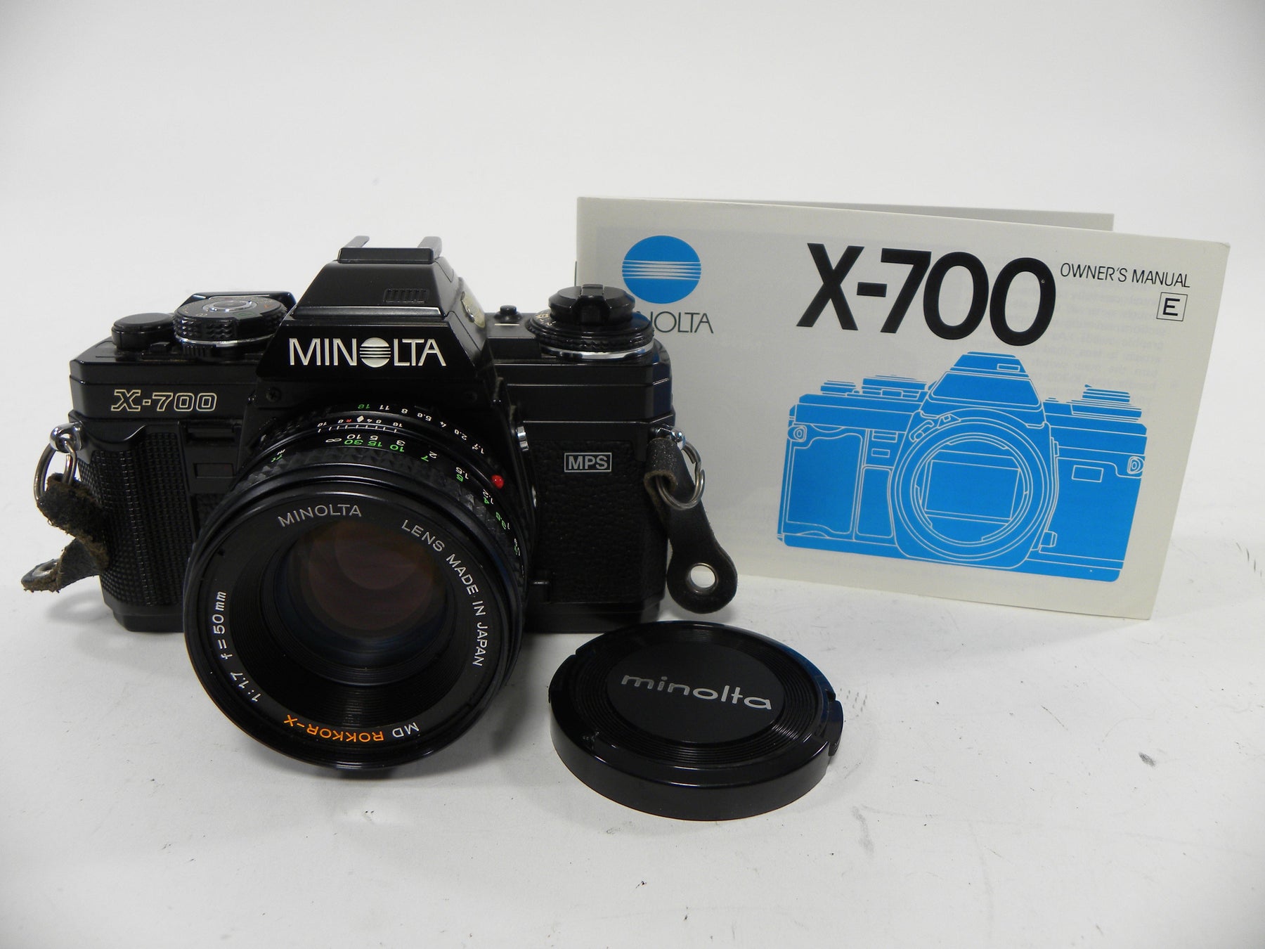 Minolta X-700 35mm SLR w/MD Rokkor-X 50mm f1.7