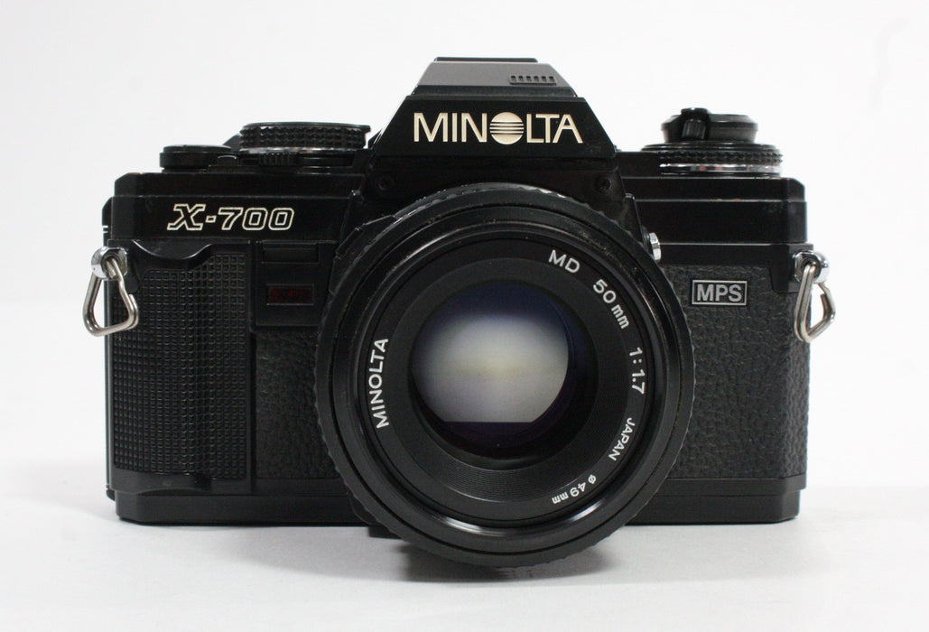 Minolta X-700 MPS 35mm SLR Camera with 50mm f/1.7 Lens