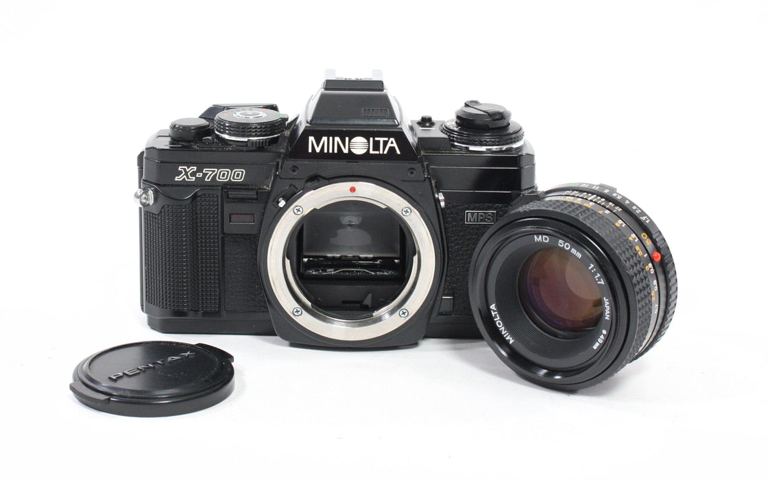 Minolta X-700 SLR 35mm Camera with 50mm f/1.7 Lens