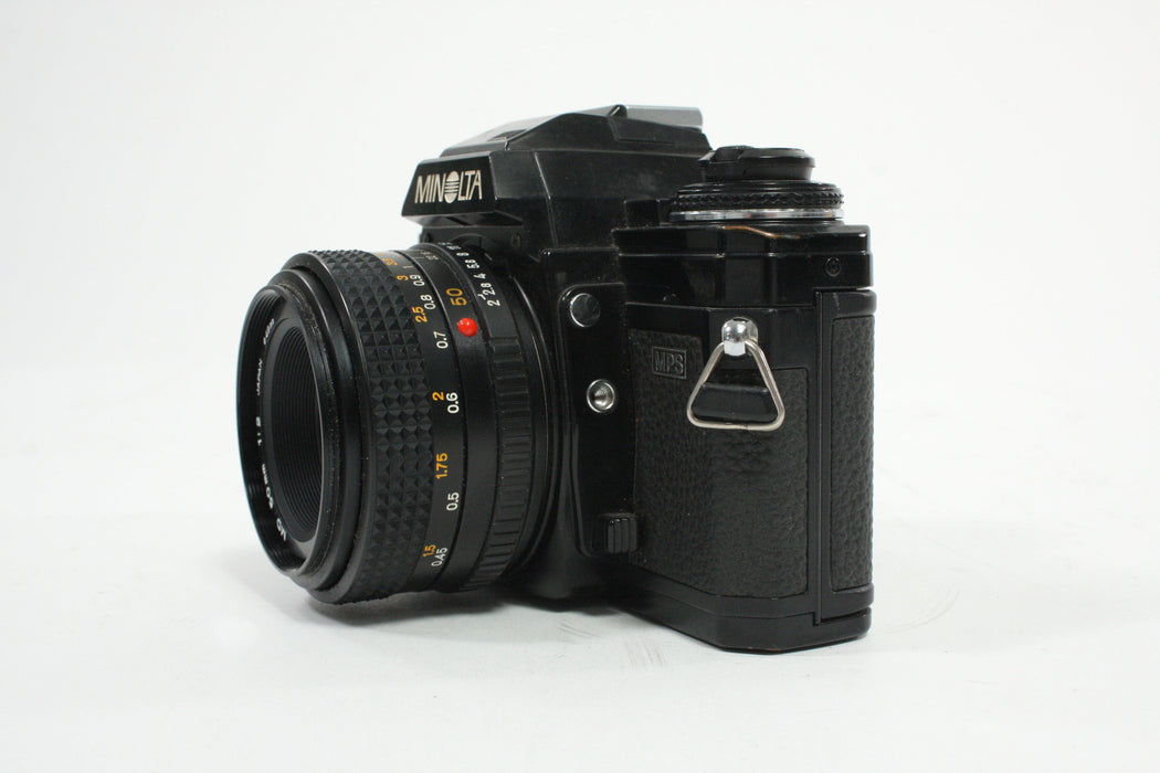 Minolta X-700 SLR Camera with 50mm f/2 MD Lens