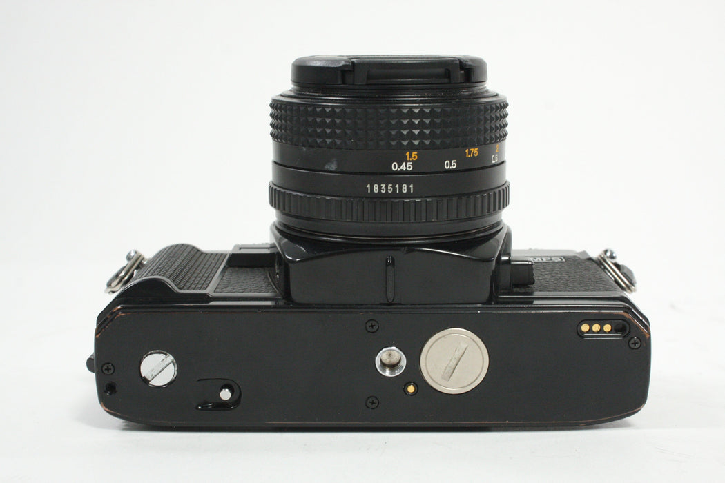Minolta X-700 SLR Camera with 50mm f/2 MD Lens