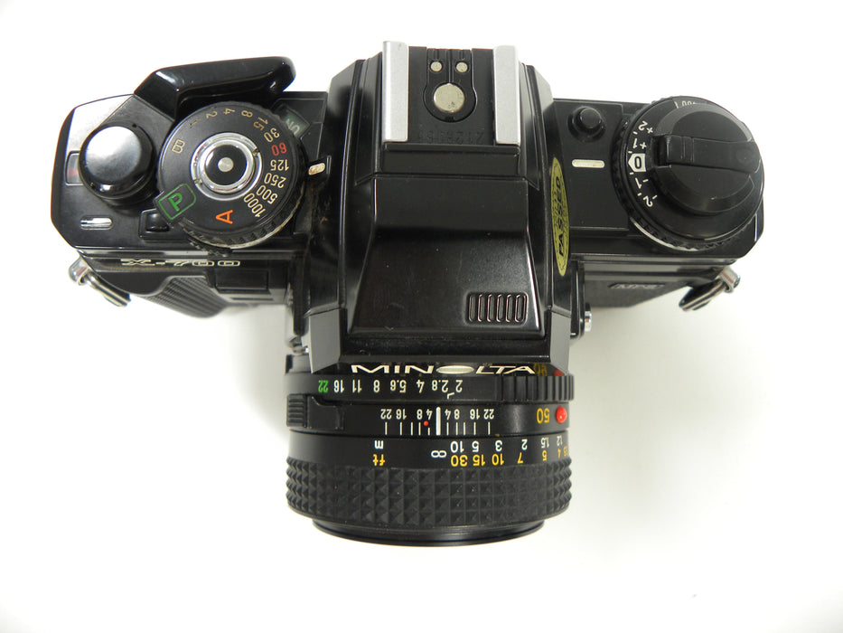 Minolta X-700 SLR Camera with 50mm f/2 MD Lens