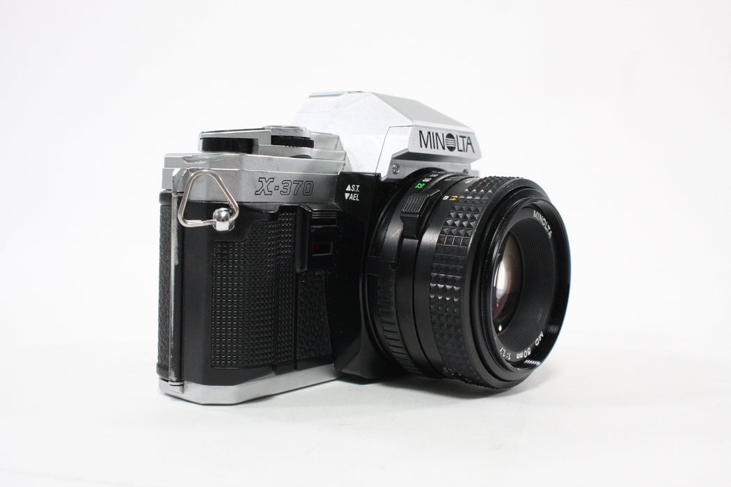 Minolta X370 35mm SLR Camera with 50mm f/1.7 Lens