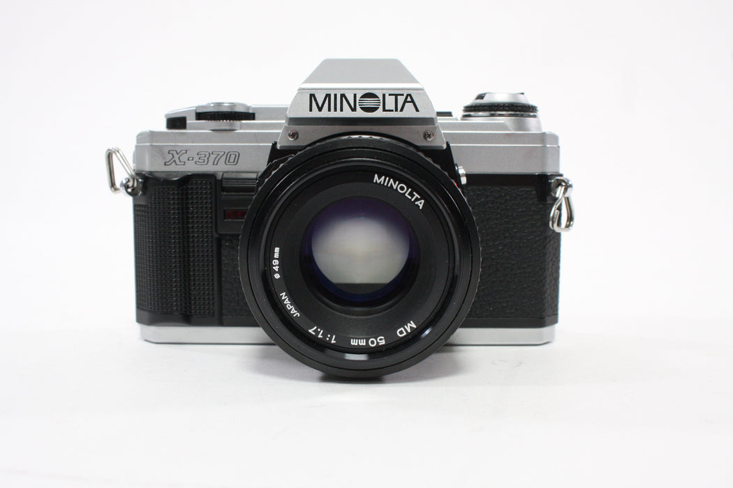 Minolta X370 35mm SLR Camera with 50mm f/1.7 Lens