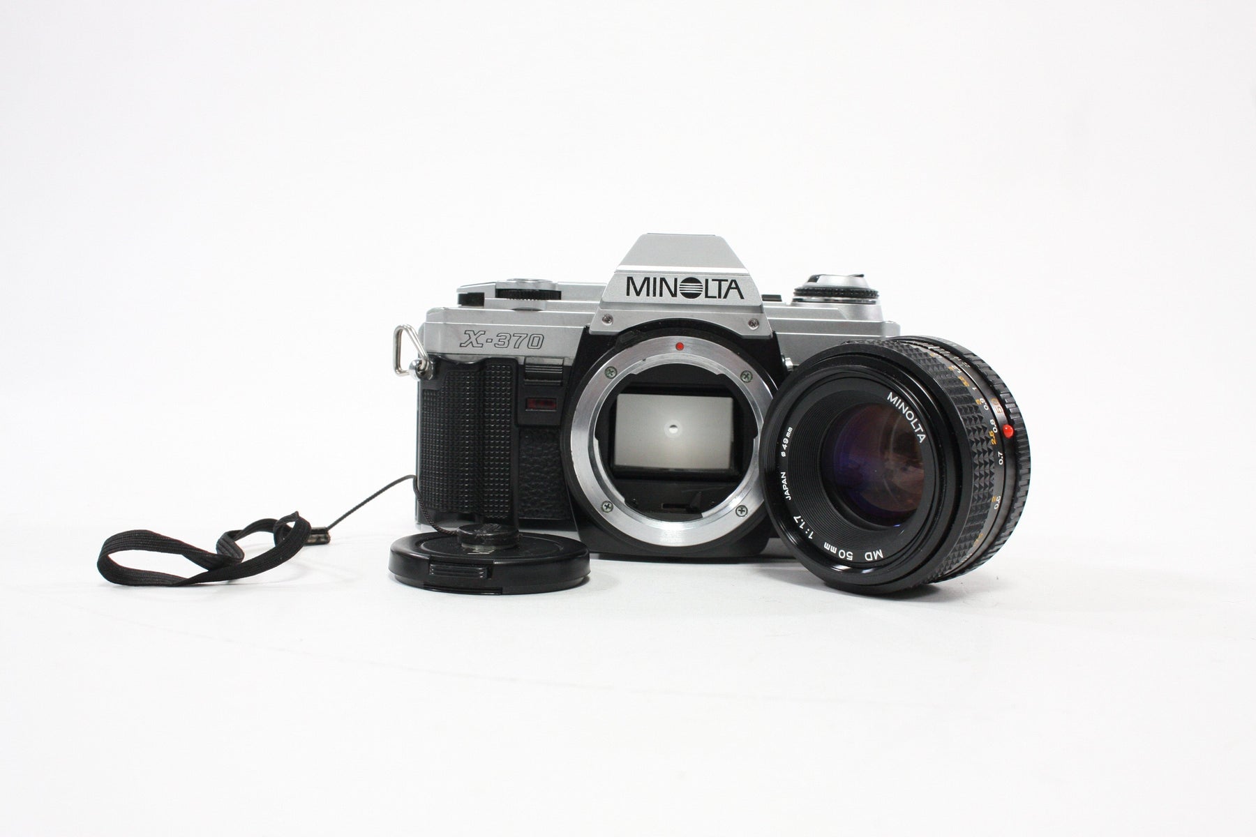 Minolta X370 35mm SLR Camera with 50mm f/1.7 Lens