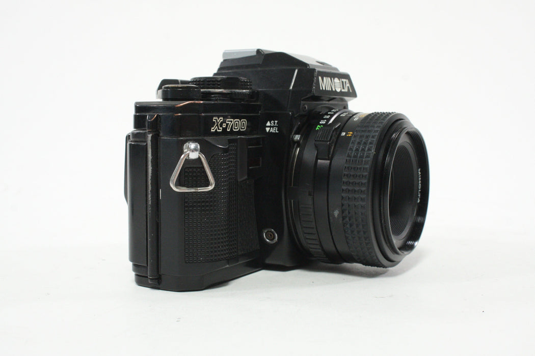 Minolta X700 35mm SLR Camera with a 50mm f/2.0 Lens