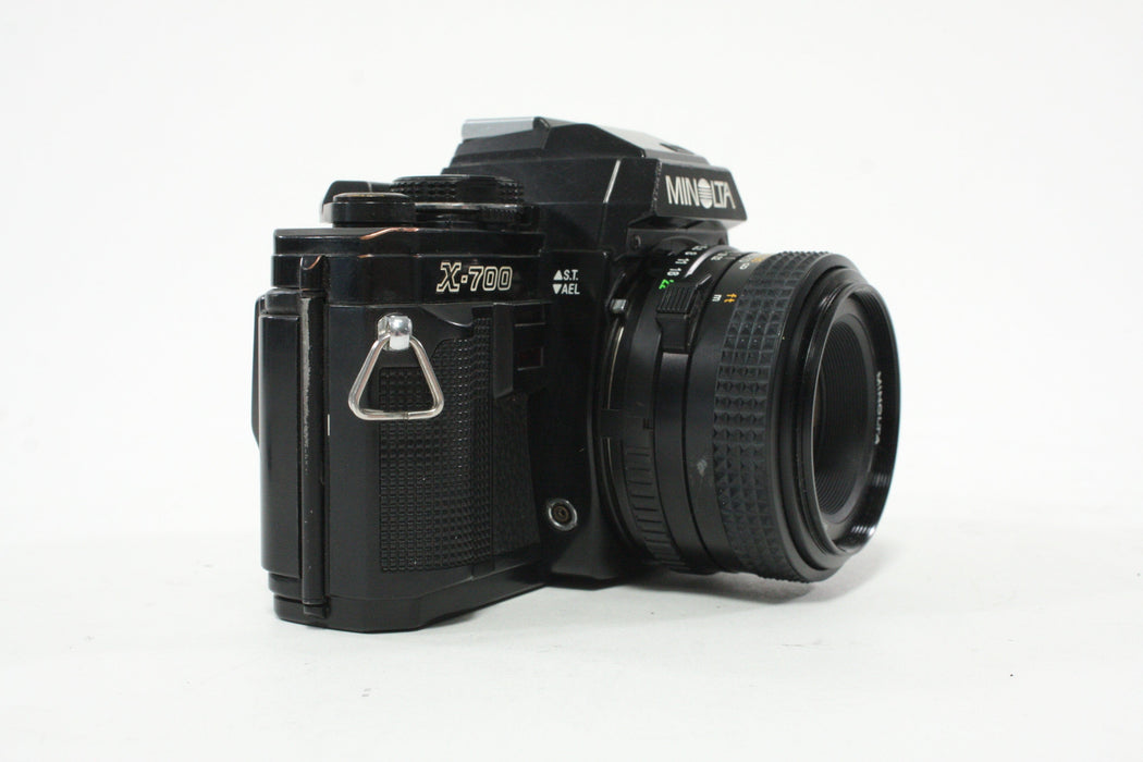 Minolta X700 35mm SLR Camera with a 50mm f/2.0 Lens