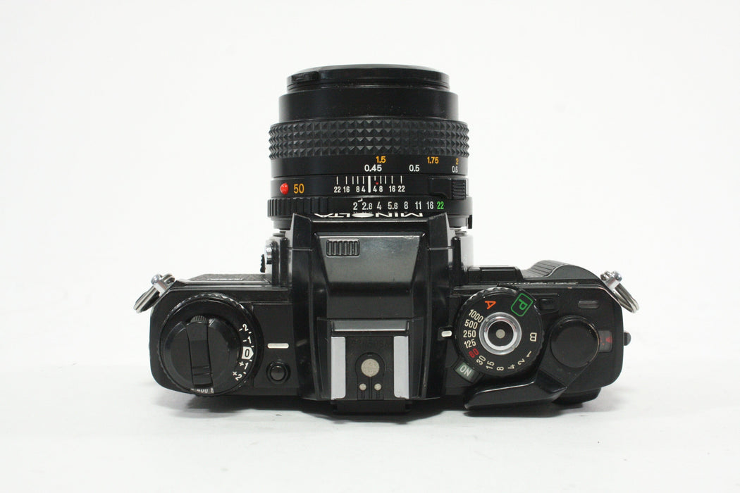 Minolta X700 35mm SLR Camera with a 50mm f/2.0 Lens