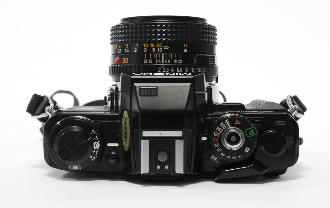 Minolta X700 with 50mm f/2