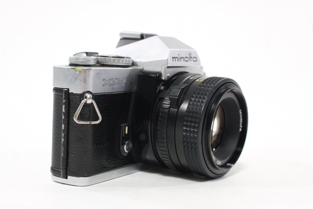 Minolta XD5 35mm SLR Camera with 50mm f/1.7 Lens