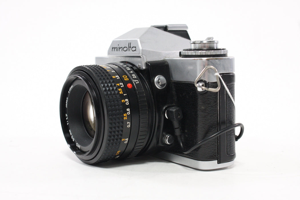 Minolta XD5 35mm SLR Camera with 50mm f/1.7 Lens