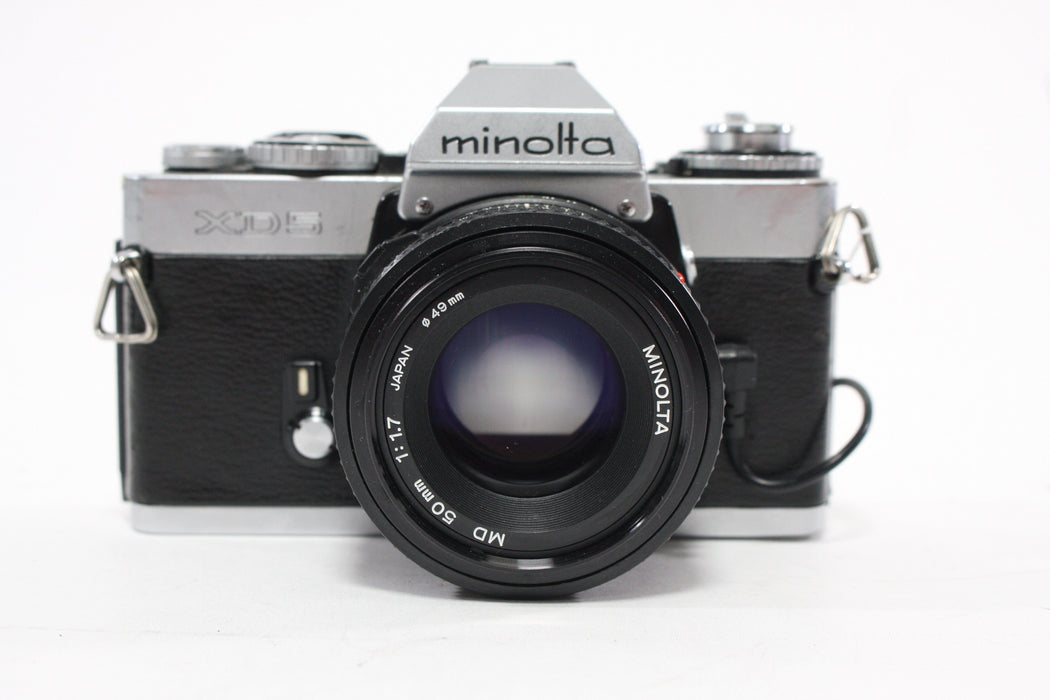 Minolta XD5 35mm SLR Camera with 50mm f/1.7 Lens