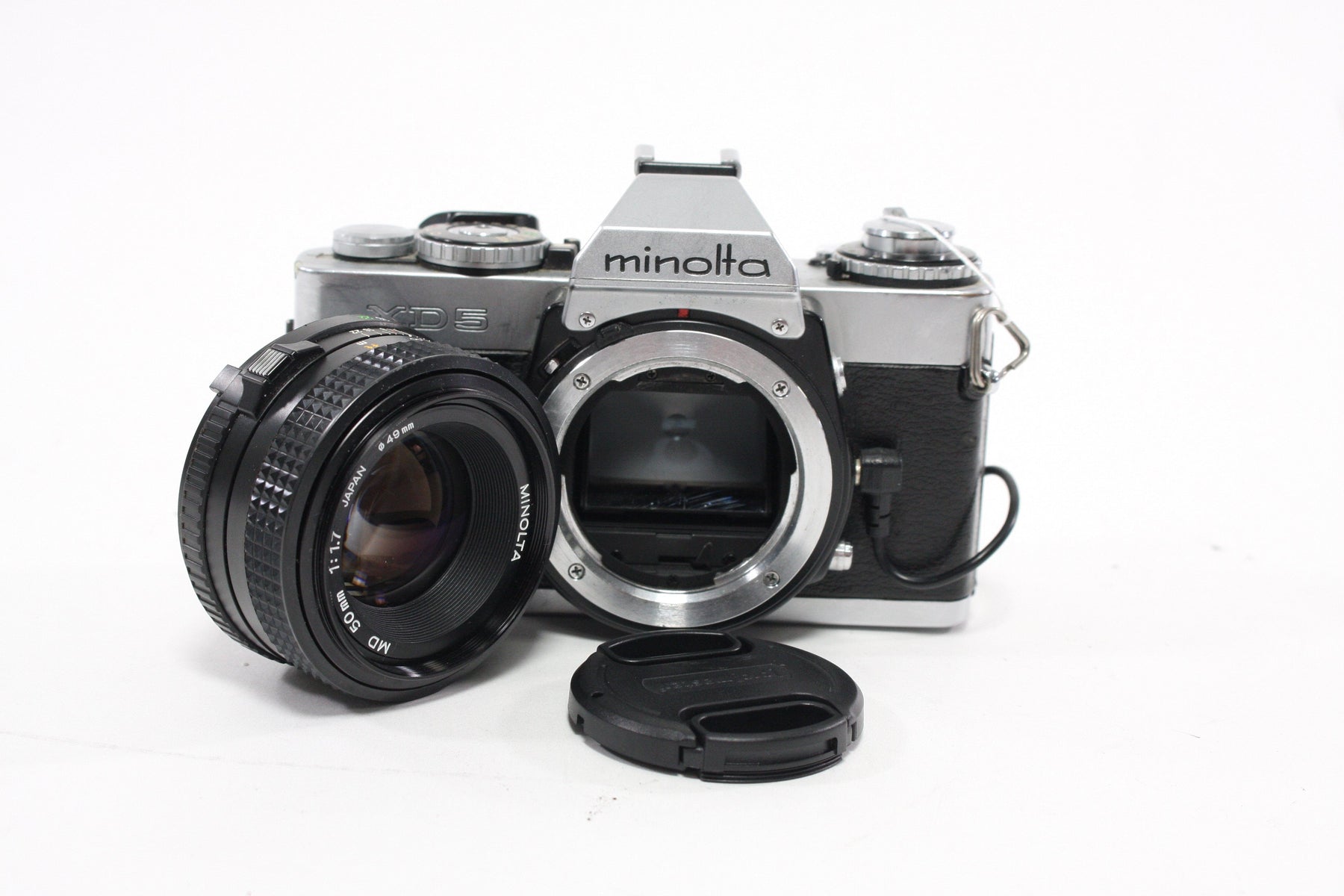 Minolta XD5 35mm SLR Camera with 50mm f/1.7 Lens