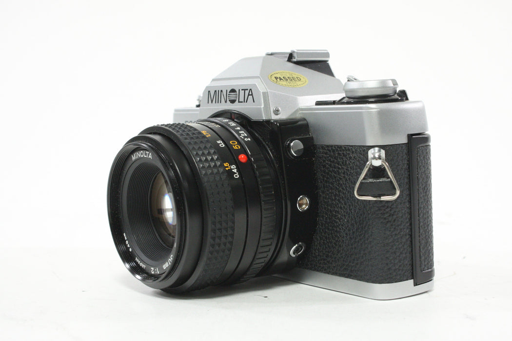 Minolta XG-1 35mm SLR Camera with 50mm f/2 MD Lens
