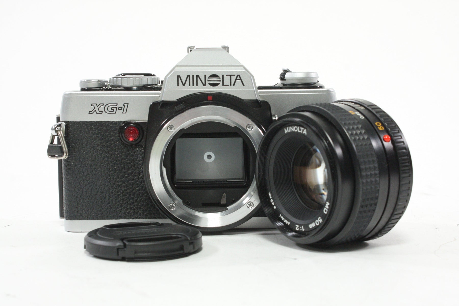 Minolta XG-1 35mm SLR Camera with 50mm f/2 MD Lens