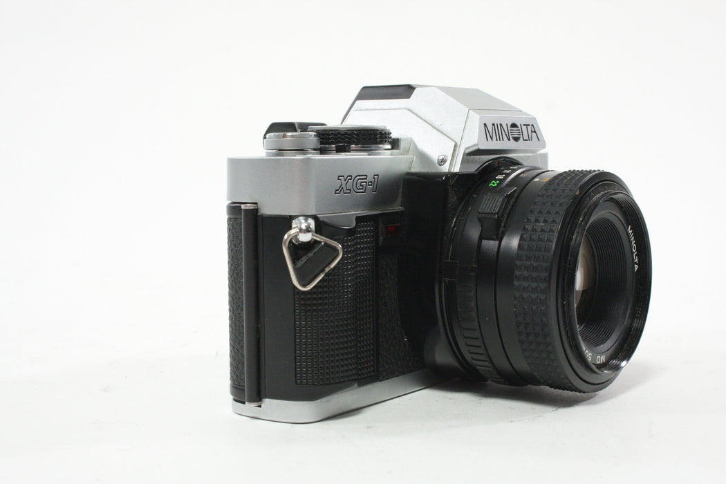 Minolta XG-1 35mm SLR Camera with 50mm f/2 MD Lens