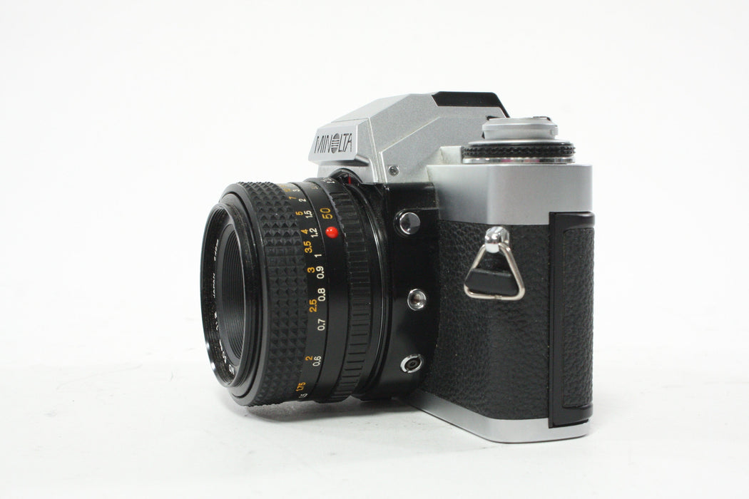 Minolta XG-1 35mm SLR Camera with 50mm f/2 MD Lens