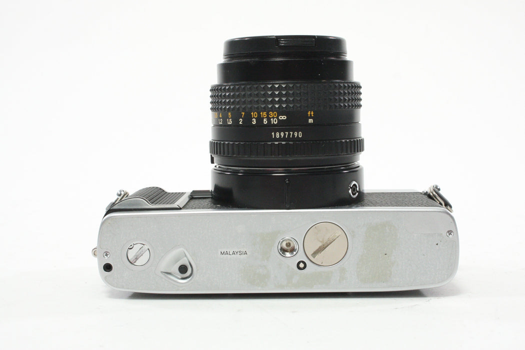 Minolta XG-1 35mm SLR Camera with 50mm f/2 MD Lens