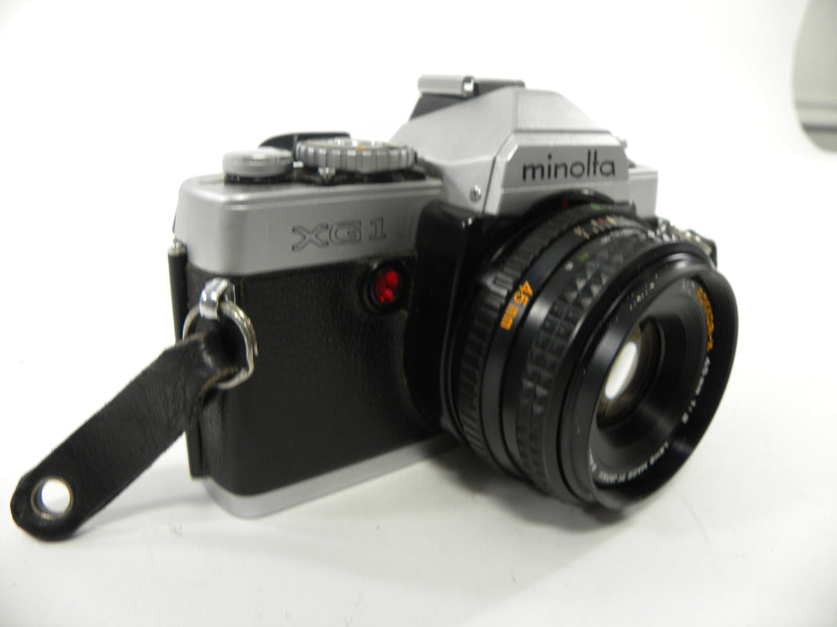 Minolta XG-1 35mm SLR w/MD 45mm f2