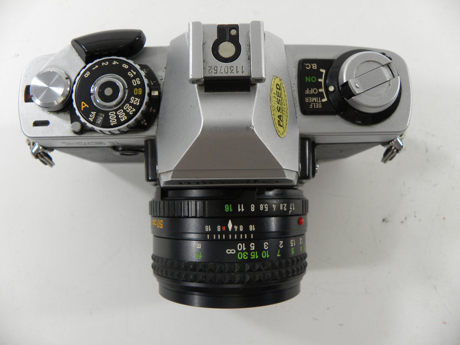 Minolta XG-1 35mm SLR w/MD Rokkor-X 50mm f1.7