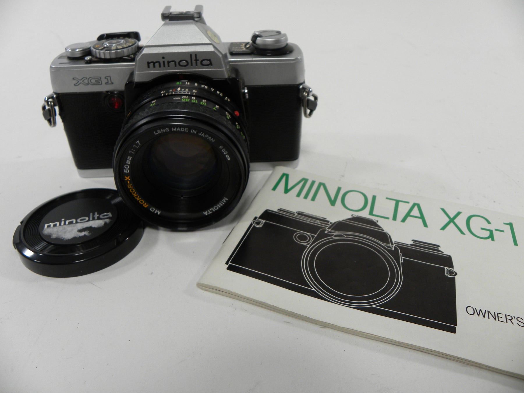 Minolta XG-1 35mm SLR w/MD Rokkor-X 50mm f1.7