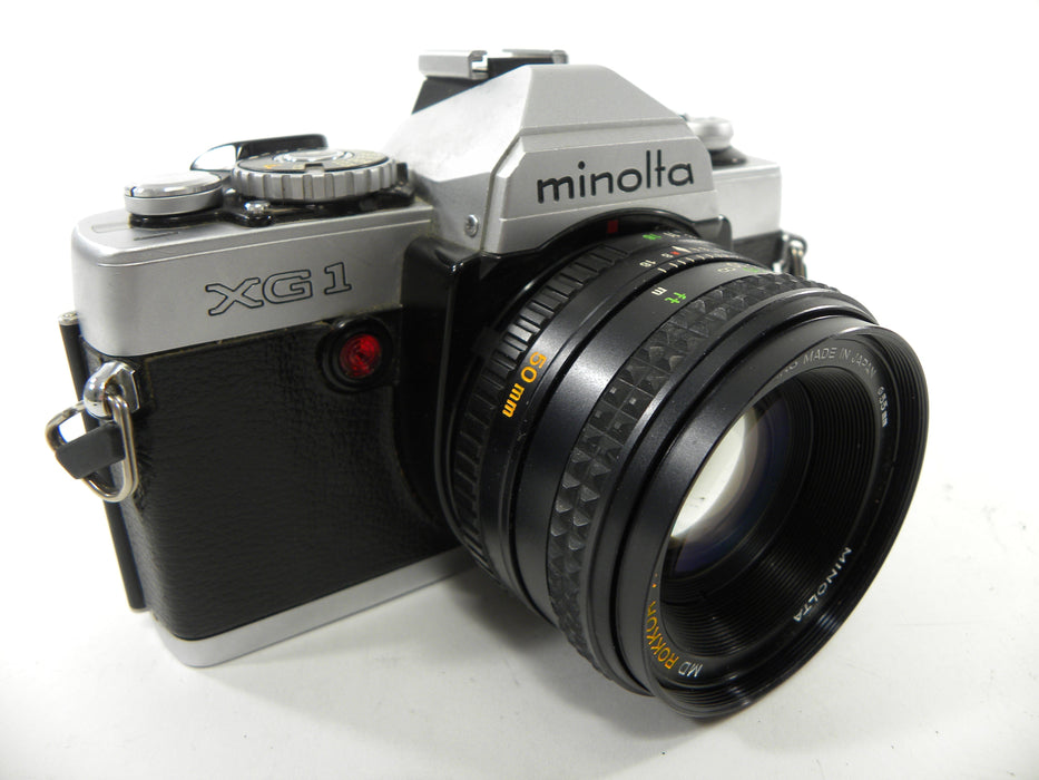 Minolta XG-1 35mm SLR w/MD Rokkor-X 50mm f1.7