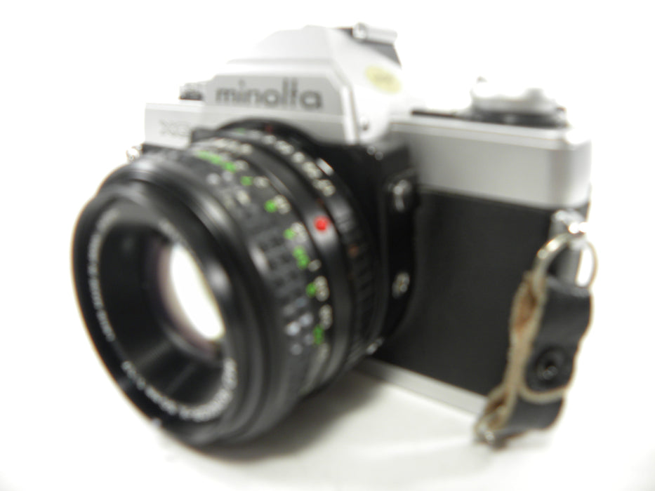 Minolta XG-1 35mm SLR w/MD Rokkor-X 50mm f1.7