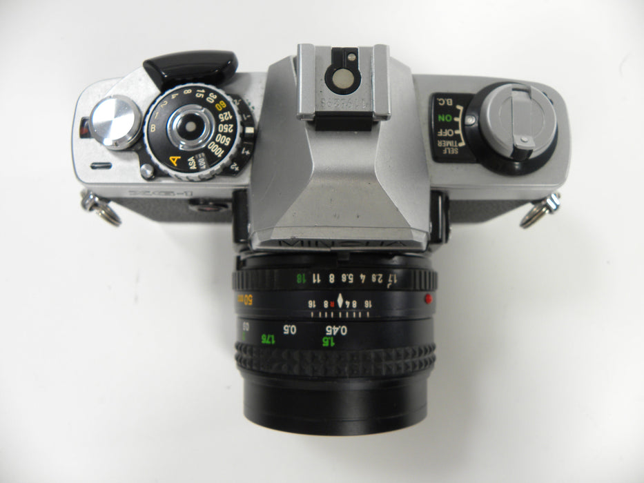 Minolta XG-1 35mm SLR w/MD Rokkor-X 50mm f1.7