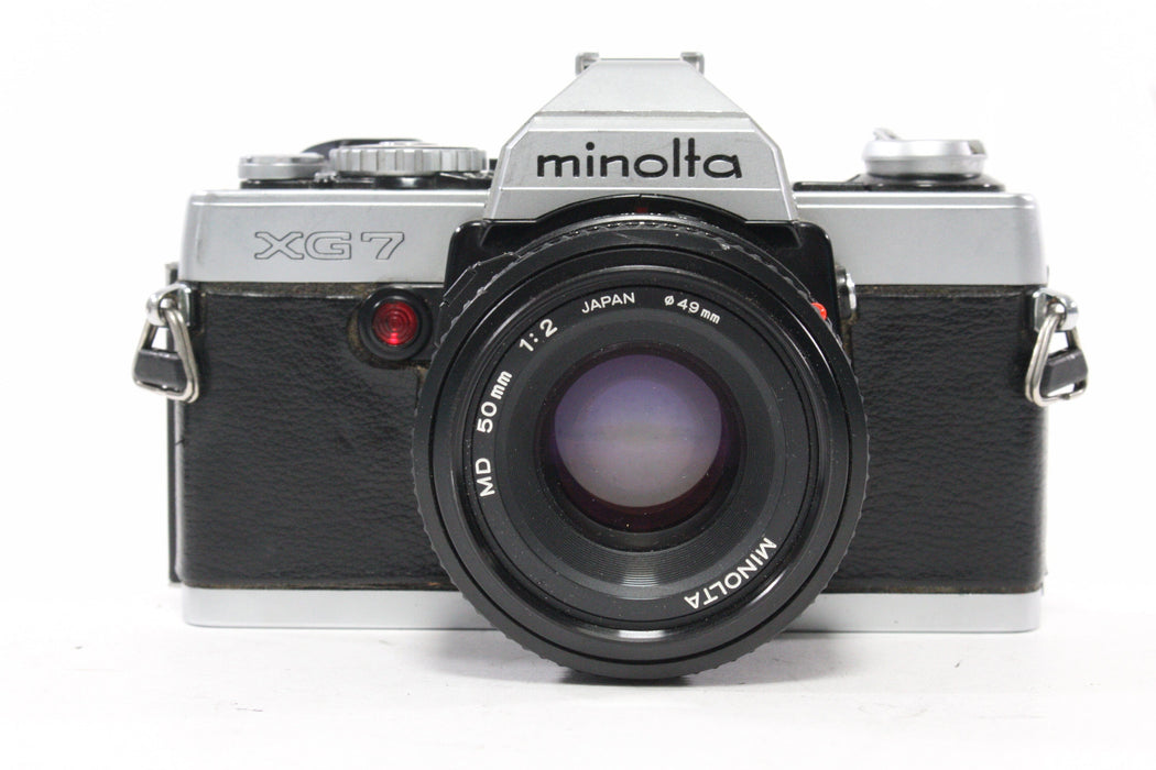 Minolta XG-7 35mm SLR Camera with 50mm f/2 Lens