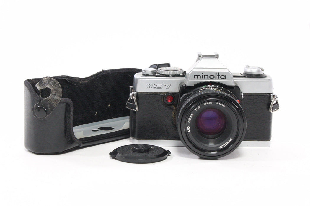 Minolta XG-7 35mm SLR Camera with 50mm f/2 Lens