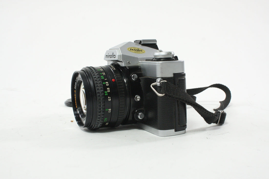 Minolta XG-9 35mm SLR Camera with a 50mm f/1.4 Lens