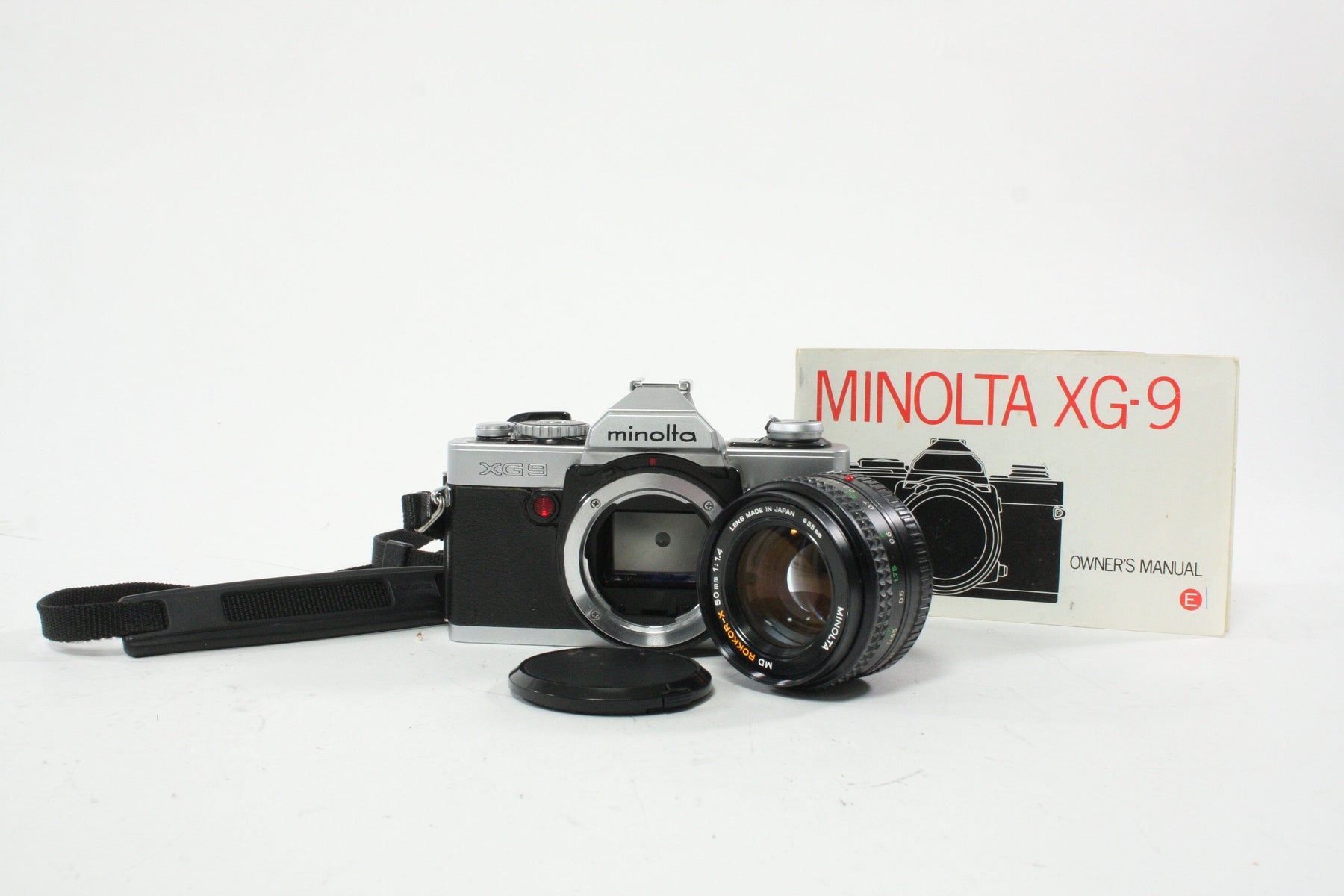 Minolta XG-9 35mm SLR Camera with a 50mm f/1.4 Lens