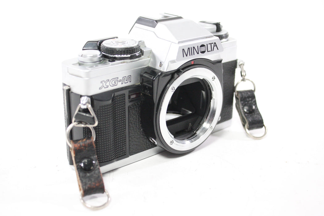 Minolta XG-M 35mm SLR Camera with Minolta 50mm f/ 2 Lens