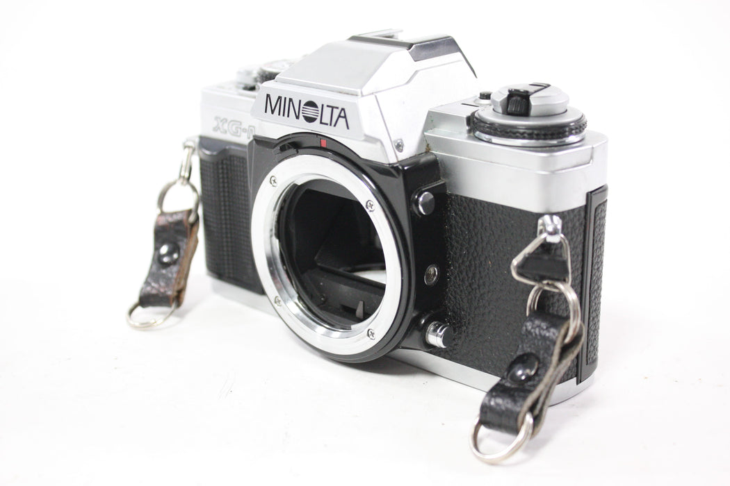 Minolta XG-M 35mm SLR Camera with Minolta 50mm f/ 2 Lens