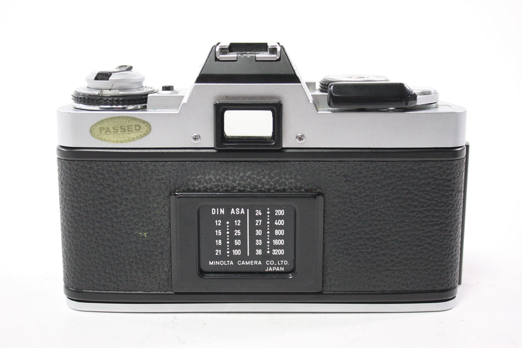 Minolta XG-M 35mm SLR Camera with Minolta 50mm f/ 2 Lens