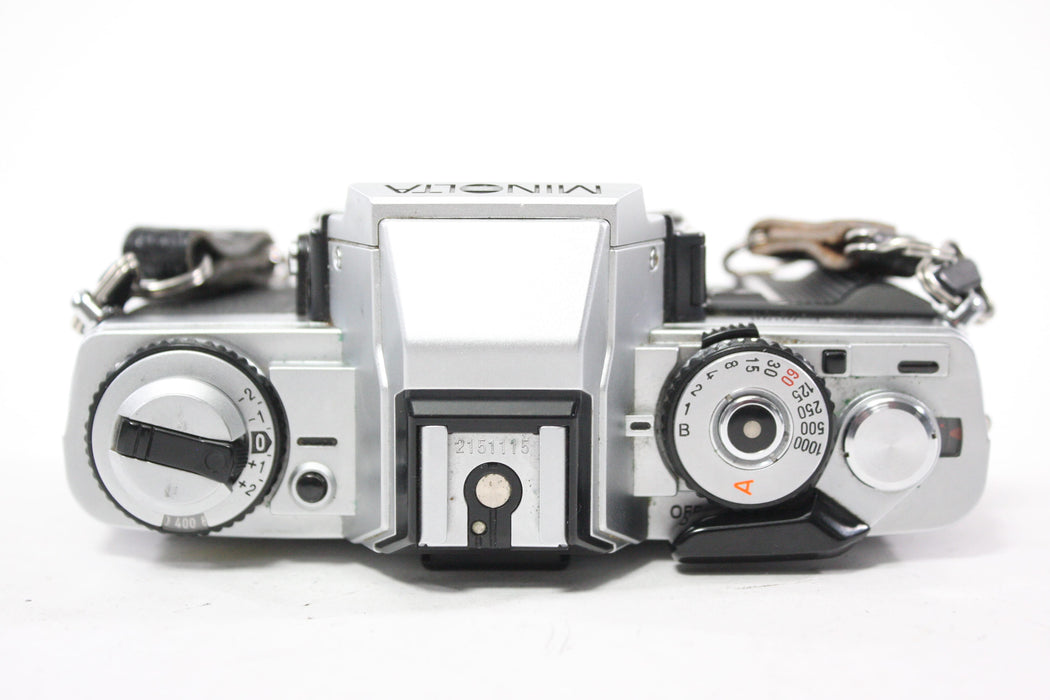 Minolta XG-M 35mm SLR Camera with Minolta 50mm f/ 2 Lens