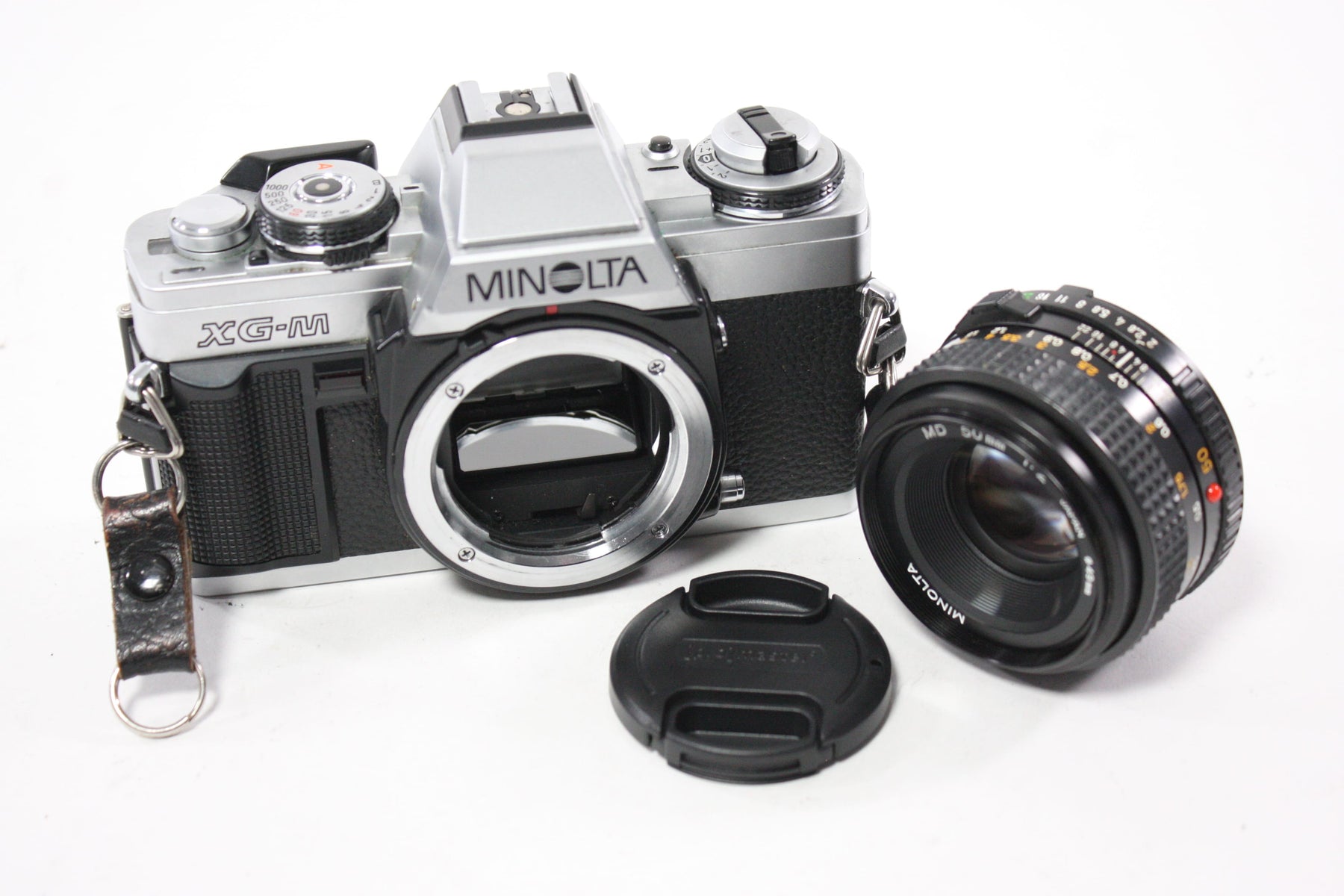 Minolta XG-M 35mm SLR Camera with Minolta 50mm f/ 2 Lens