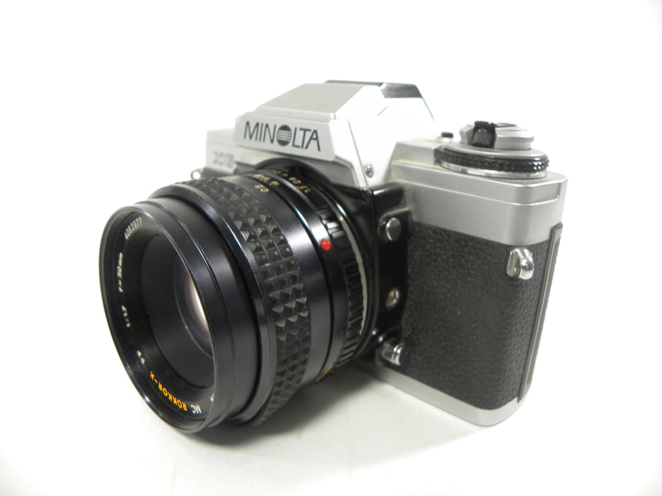 Minolta XG-M 35mm SLR w/MC Rokkor-X PF 50mm f1.7