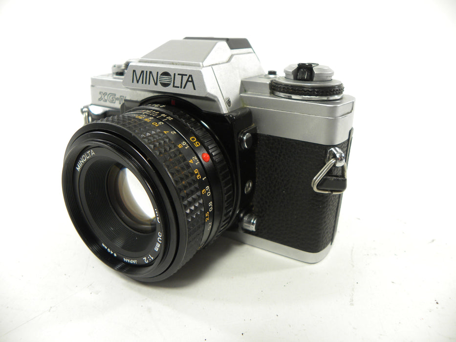 Minolta XG-M 35mm SLR w/MD 50mm f2