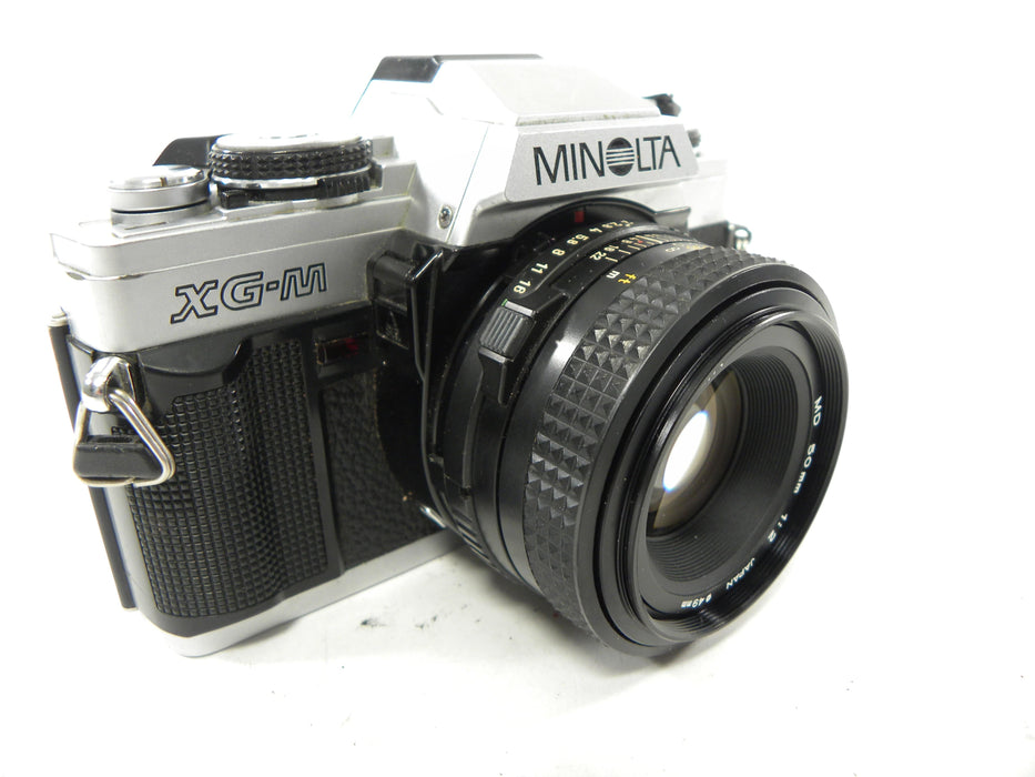 Minolta XG-M 35mm SLR w/MD 50mm f2