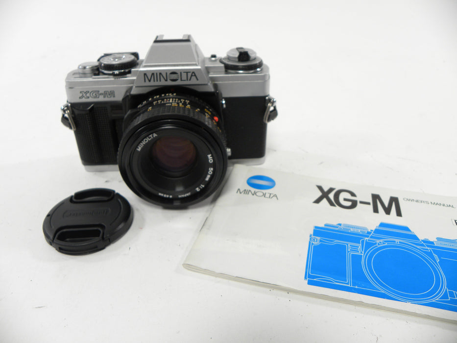Minolta XG-M 35mm SLR w/MD 50mm f2