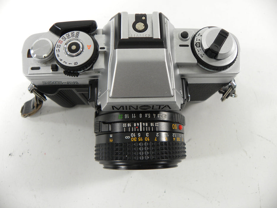 Minolta XG-M 35mm SLR w/MD 50mm f2
