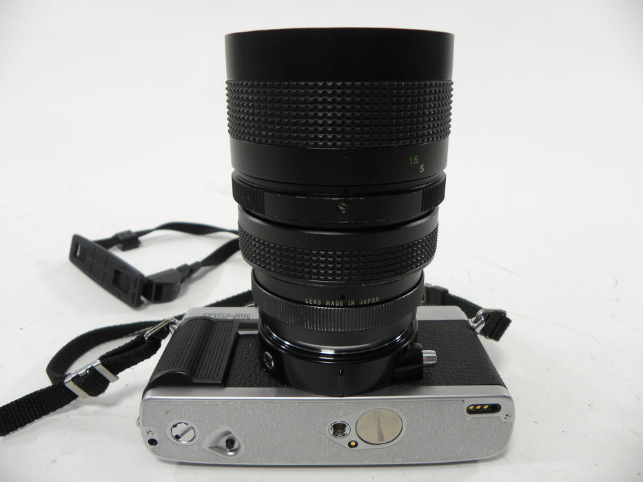 Minolta XG-M 35mm SLR w/ Vivitar 35-105mm f3.5