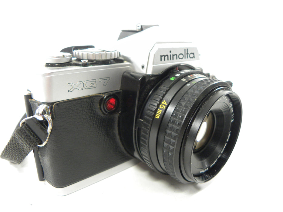Minolta XG7 35mm SLR w/MD Rokkor-X 45mm f2