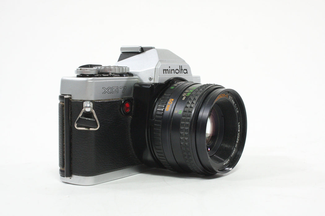 Minolta XG7 SLR Camera with 50mm f/1.7 MD Lens