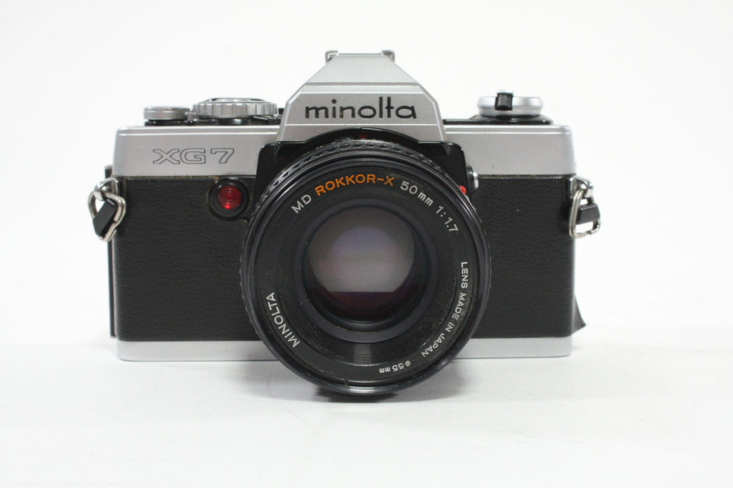 Minolta XG7 SLR Camera with 50mm f/1.7 MD Lens