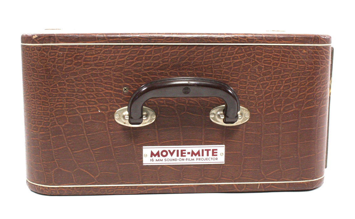 Movie-Mite 16mm Sound-on-Film Art Deco Projector Model 63 LMB